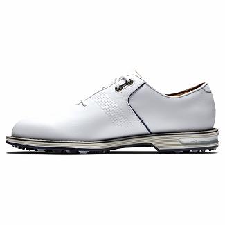 Men's Footjoy Premiere Series Spikeless Golf Shoes White NZ-366009